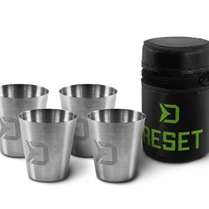 Delphin RESET 4in1 - Rozsdamentes acél pohár készlet