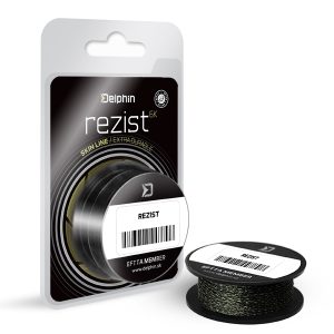 Skin Line Delphin REZIST / Hínár zöld camo fonott zsinór