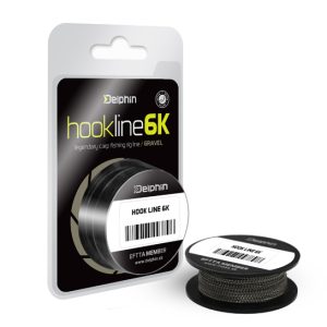 Delphin HOOKLINE 6K gravel fonott zsinór