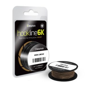 Delphin HOOKLINE 6K / Homok barna fonott zsinór