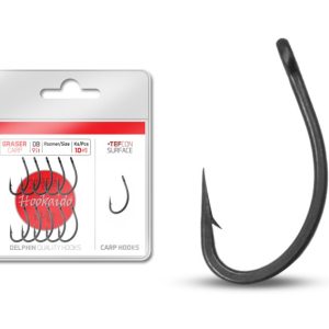 Delphin Hookaido GRASER tefcon Mikro szakállas horog