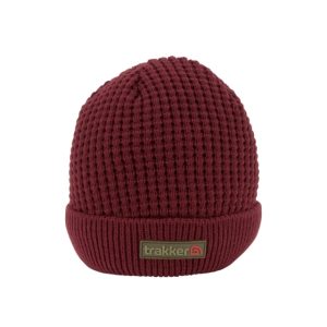 Trakker Plum Textured Beanie - Téli Sapka