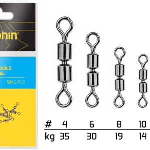 Hi speed double rolling swivel A-04 FORGÓKAPOCS