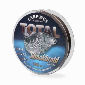 Carp'R'Us Total Shock Braid fonott előtét zsinór
