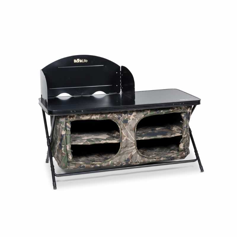 Nash Bank Life Cook Station Camo / Főzőasztal + szekrény