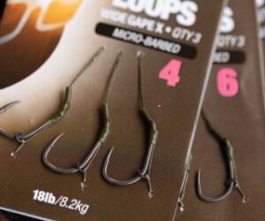 Korda - Loop Rigs DF Wide Gape Szakáll Nélküli Előkötött Előke