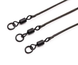 Korda - Kable Leadcore Végszerelék Ring Swivel Forgóval