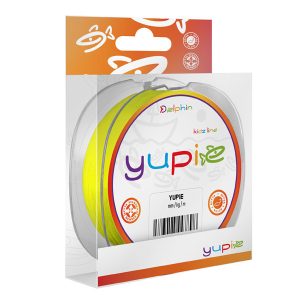 Delphin YUPIE / fluo sárga zsinór