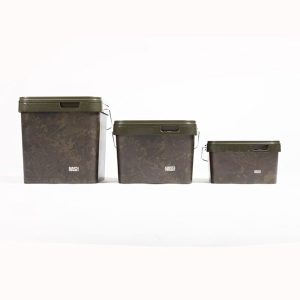 NASH Spot On Rectangular Bucket Camo / Camo Vödör