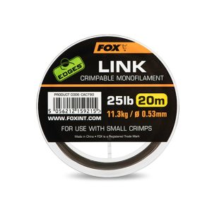 Fox EDGES™ Link Trans Khaki Mono / Előkezsinór