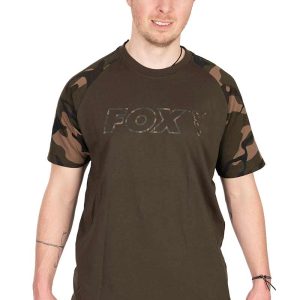 Fox Khaki/Camo Outline T-Shirt / FOX PÓLÓ