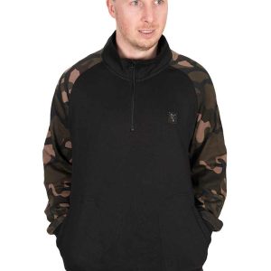 Fox LW Black/Camo QTR Zip / 1/4  CIPZÁRAS PULÓVER