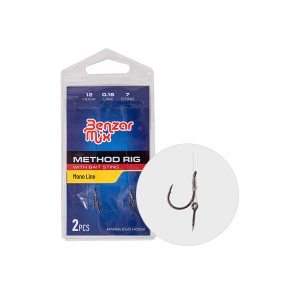 Benzar Előkötött horog csalitüskével