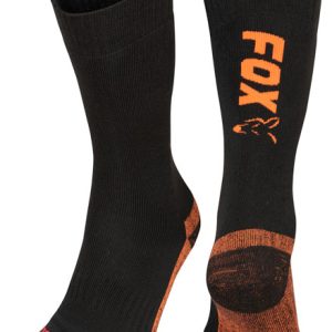 Fox Thermolite Long  Socks Black-Orange / Thermo zokni hosszú szárú