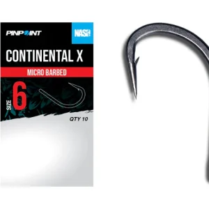 Nash Continental X Erősített Mikroszakállas Horog