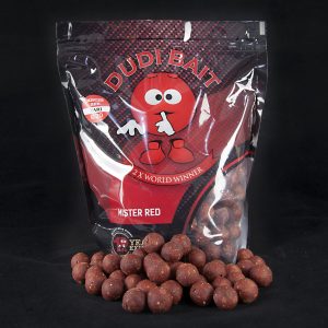 Dudi Bait Mister Red Super Hot / Oldódó bojli 1kg
