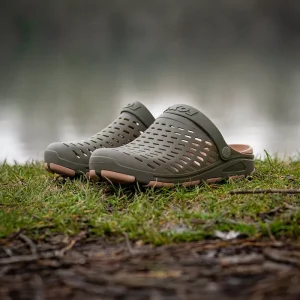 Fox Khaki Clogs / Papucs
