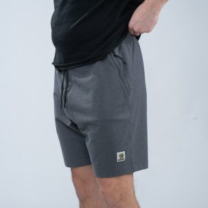 Nash Rövidnadrág Szürke / Make It Happen Badge Shorts Grey Marl