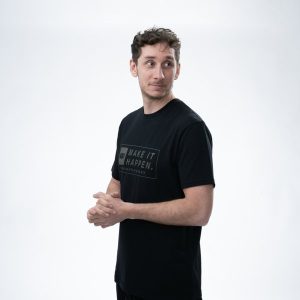 Nash Póló Fekete / Make It Happen Coordinates T Shirt Black