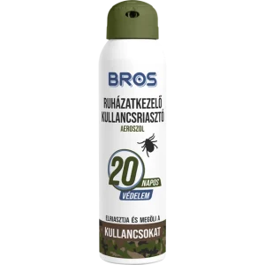 Bros Kullancsriasztó aeroszol ruhára 90ml
