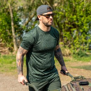 Ridgemonkey Póló Zöld / APEAREL COOLTECH CAMO EDITION T-SHIRT