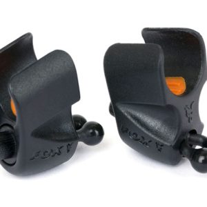 Fox Állítható Zsinórklipsz 2 db / csomag / Black Label Adjustable Rod Clip - 2 Pack