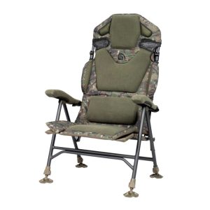 Trakker Levelite Camo Longback / Dönthető Hosszú Háttámlájú Horgászszék