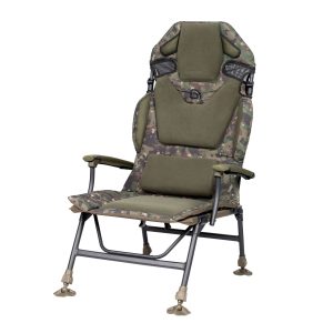 Trakker Levelite Longback Camo / Hosszú Háttámlájú Horgászszék