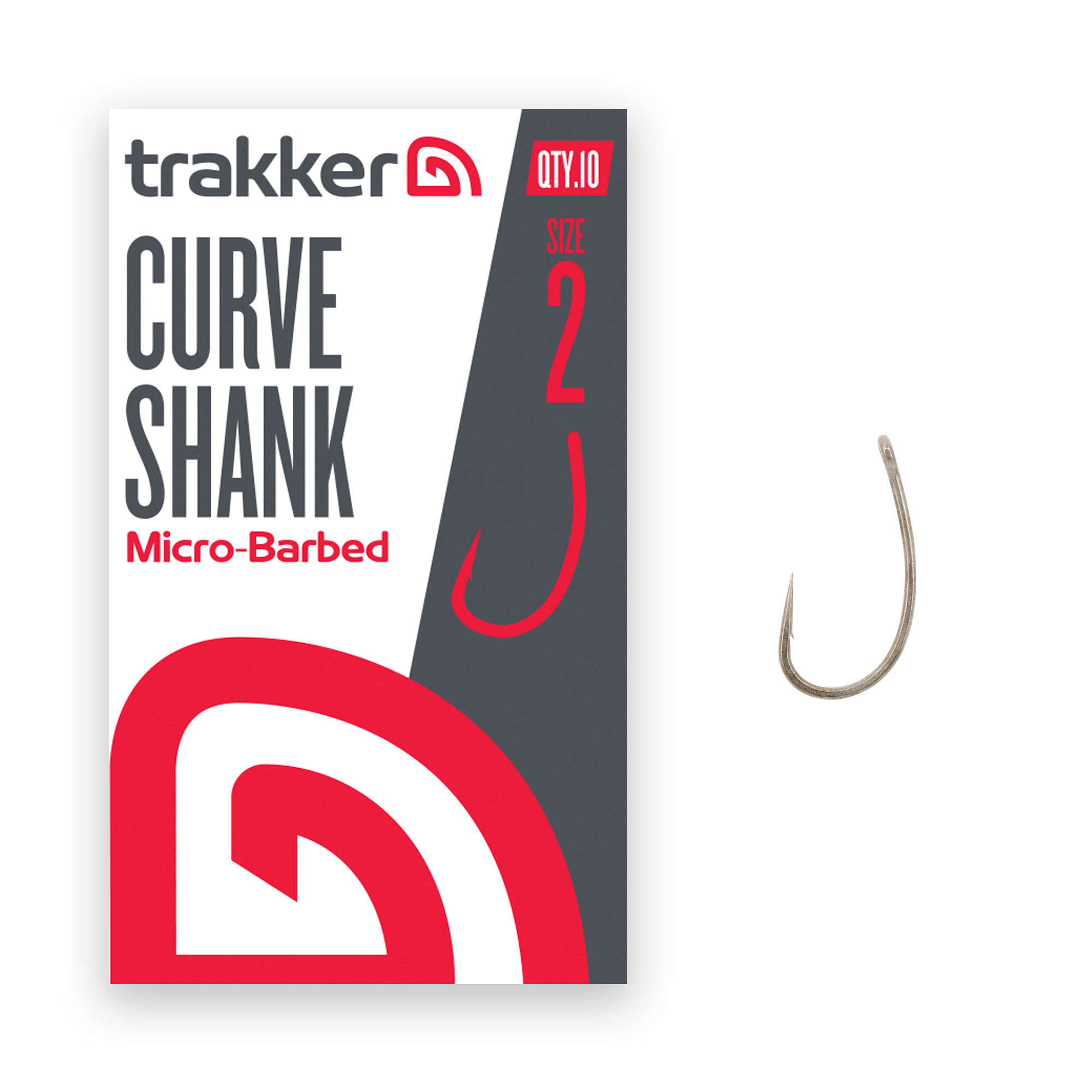 Trakker Curve Shank Hooks – Mikroszakállas Horog