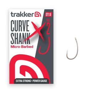 Trakker Curve Shank XS Hooks - Erősített Mikroszakállas Horog