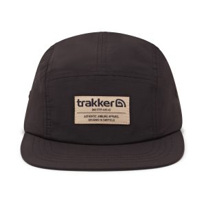 Trakker 5 Panel Black Cap - Baseball Sapka