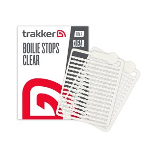 Trakker Csalirögzítő Víztiszta - Boilie Stops (Clear)