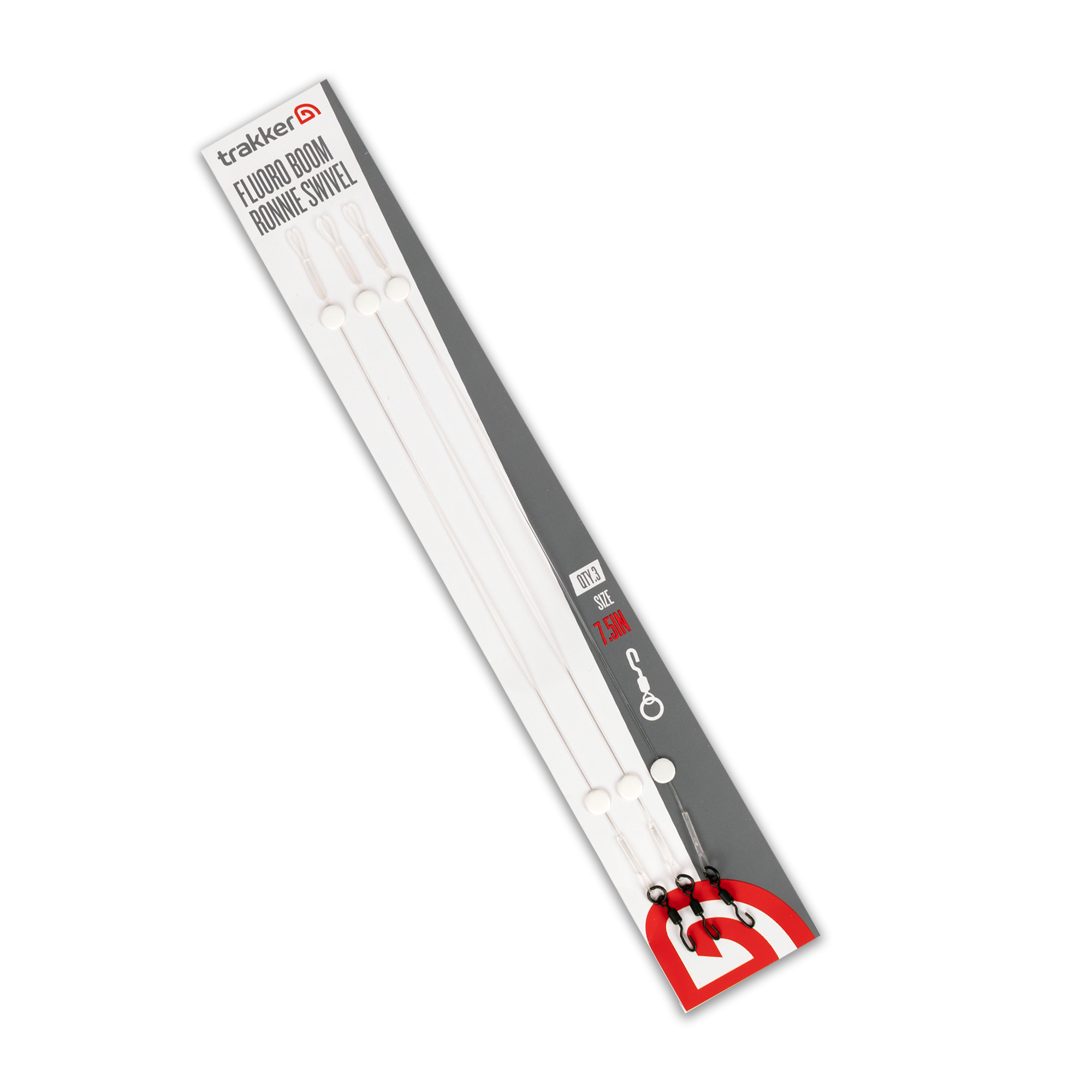 Trakker Fluoro Boom Ronnie Swivel (7.5in) – Előkötött Előke