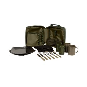 Trakker NXG Deluxe Food Set – Étkészlet, Étkészlet Tartó Táska