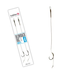 Trakker Szakáll Nélküli Blowback Rig Előkötött Horog 2 db