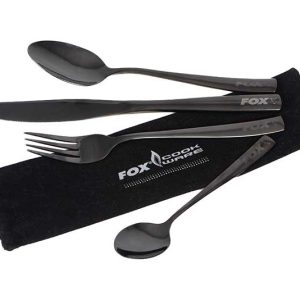 Fox Étkészlet / Cooware Black Stainless Cutlery Set