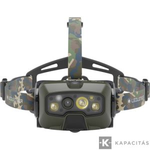LEDLENSER HF8R Core RGB 1600lm, Li-ion, tölthető fejlámpa, terepmintás