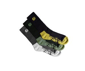 Ridgemonkey Hosszúszárú Zokni 3 db-os / Apearel Crew Socks