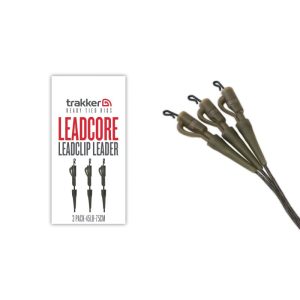 Trakker Leadcore Leadclip Leader 3 Pack (75cm) TPx5 / Előkötött végszerelék 3 db / csomag