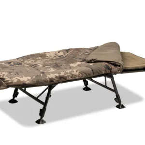Nash Horgászágy Gyerekeknek/ Indulgence 4 Leg Junior Sleep System Camo