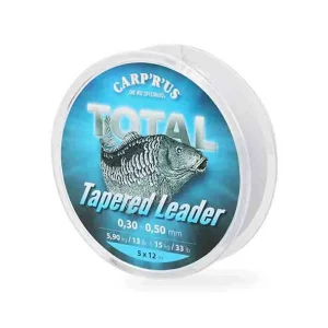 Carp'R'Us Total Tapered Leader Felvastagodó Monofil Zsinór