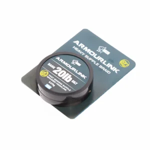 Nash Armourlink / Fonott Előkezsinór Silt / Fekete