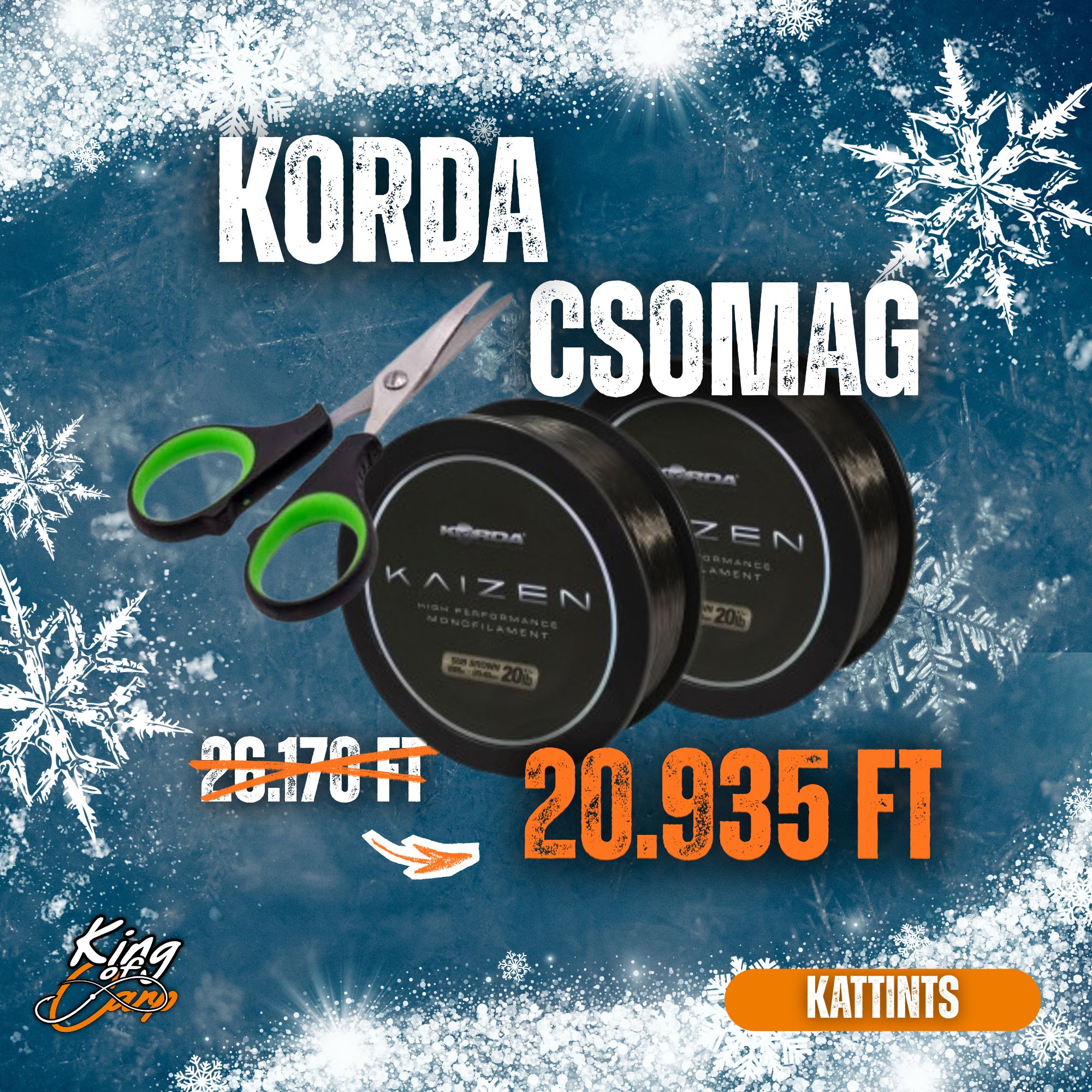 Korda Kaizen Combo – Precíz Pontyhorgász Csomag