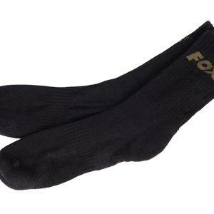 Fox Socks Black – Fox fekete zokni (3 pár)