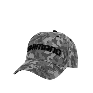 Shimano Baseball Sapka - Szürke Camo
