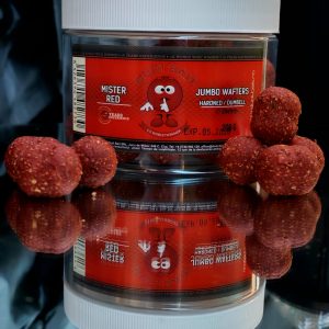 Dudi Bait Mr Red Super Hot Jumbo Wafter – Könnyített horogcsali 200 g