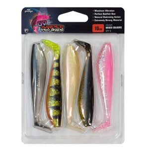 Fox Rage Ultra UV Mixed Colour Lure Packs 12 cm – Vegyes színű gumihal szett