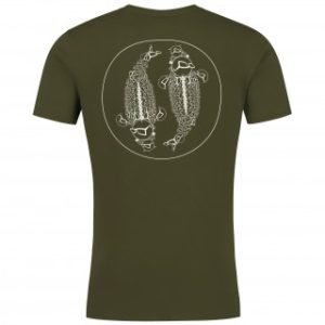 Korda Women's Mandala T-Shirt Dark Olive – Női Korda póló