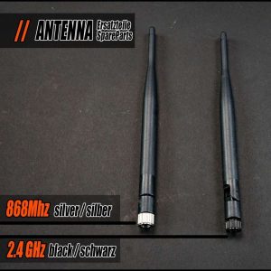 Carplounge 868 MHz Antenna SMA Silver – Tartalék antenna etetőhajó rendszerekhez