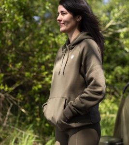 Korda Women's Kore Hoodie Dark Olive – Női Korda kapucnis pulóver